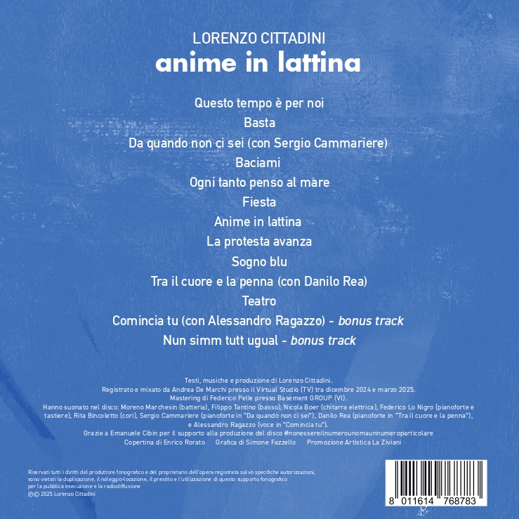 Copertina Retro ANIME IN LATTINA